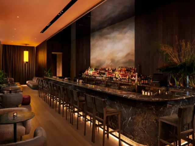 Ginger Lily Bar & Lounge at Pan Pacific London hotel