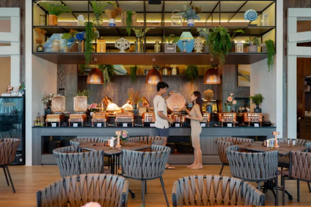 Zaffiro Restaurant at La Miniera Pool Villas Pattaya